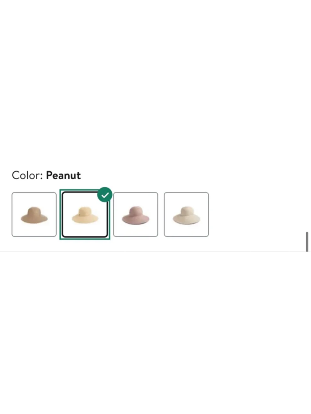 Eric Javits Peanut Broad-Brim Sun Hat One Size Peanut NWT! - Picture 3 of 6